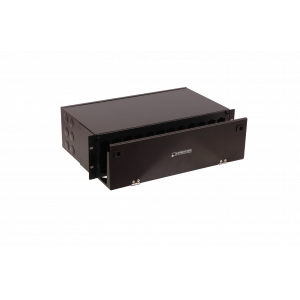 Бокс 19" на 12 кассет MPO, 3U, черный